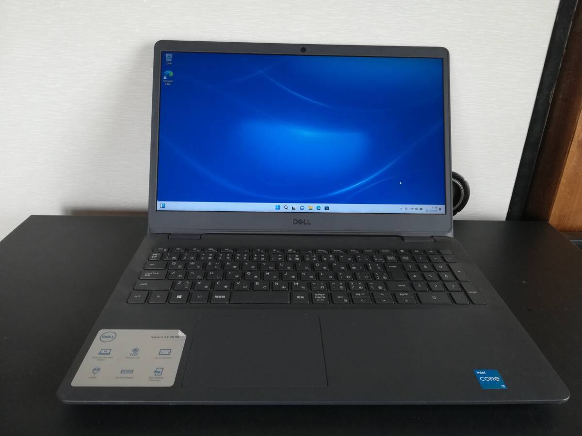 Dell vostro 15 i3 1115G4/RAM8GB/SSD512GB + HDD1TB/windows11/office/第11世代拍卖