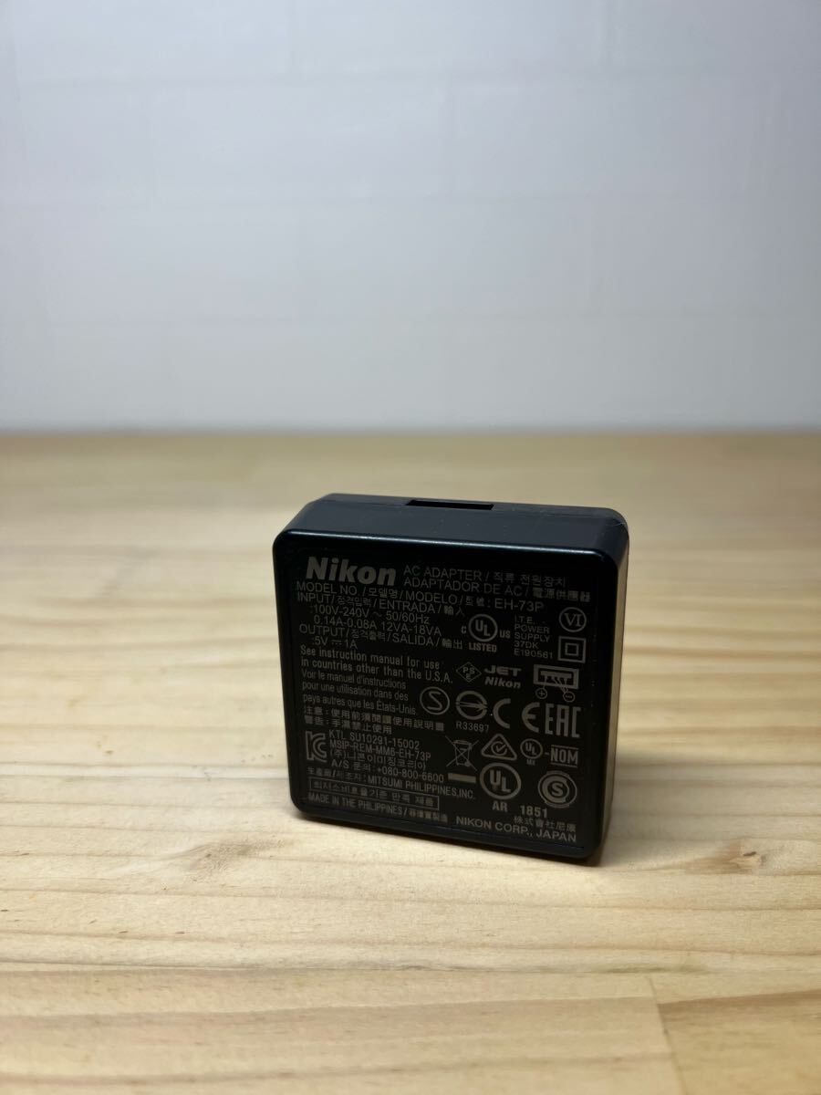 Nikon ニコン ACアダプター バッテリーチャージャー EH-73P デジカメ用拍卖