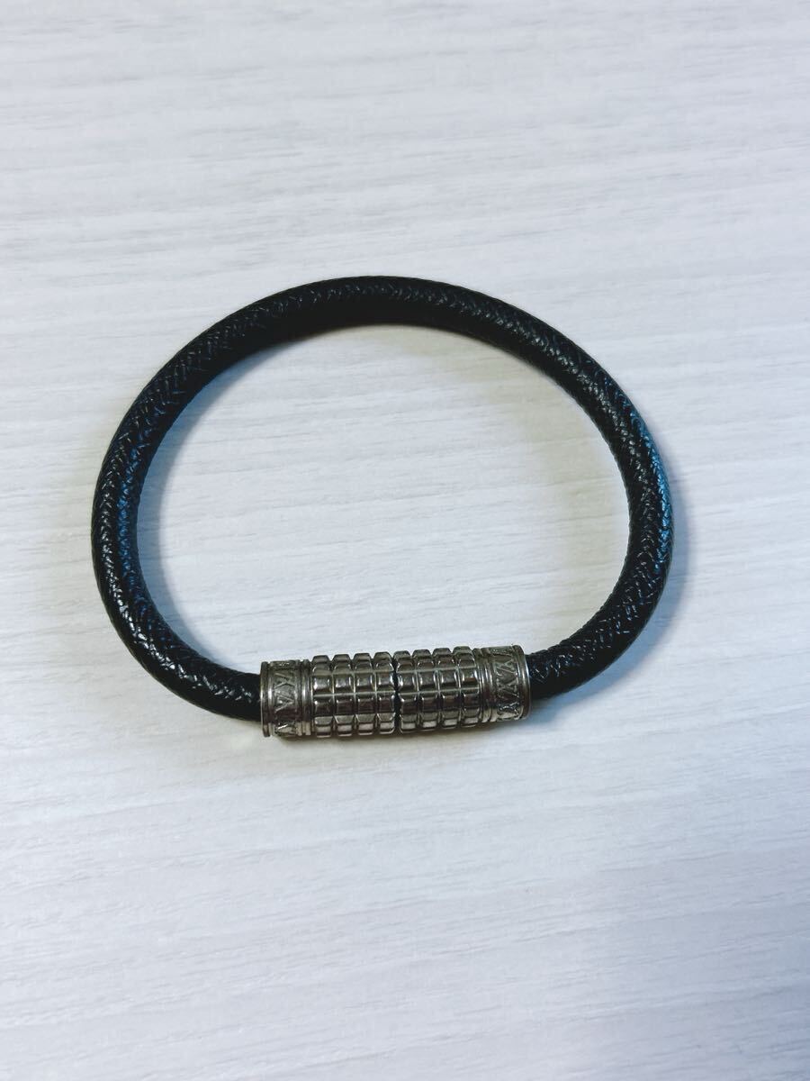 1円スタート ルイヴィトン ブレスレット メンズ ブラック 拍卖