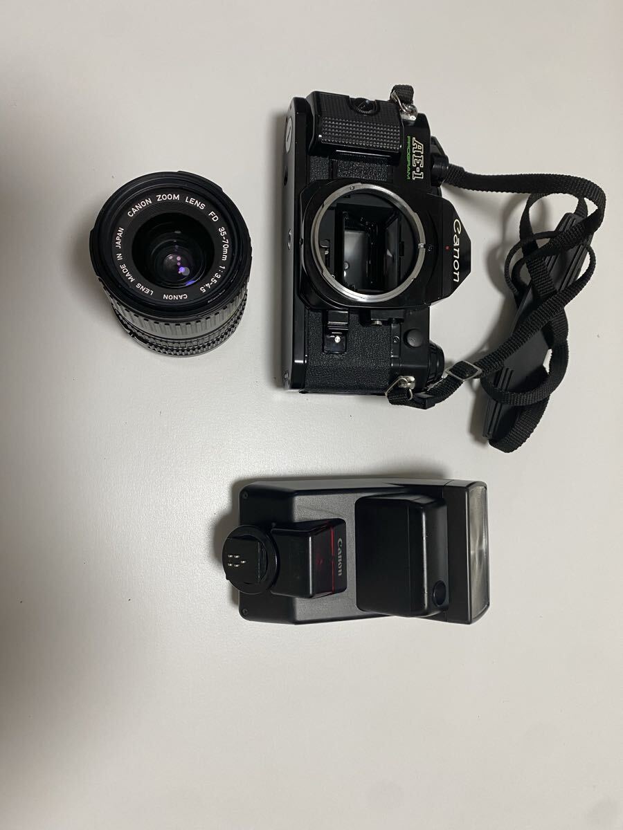 Canon AE-1 フィルムカメラセット 一眼レフ拍卖