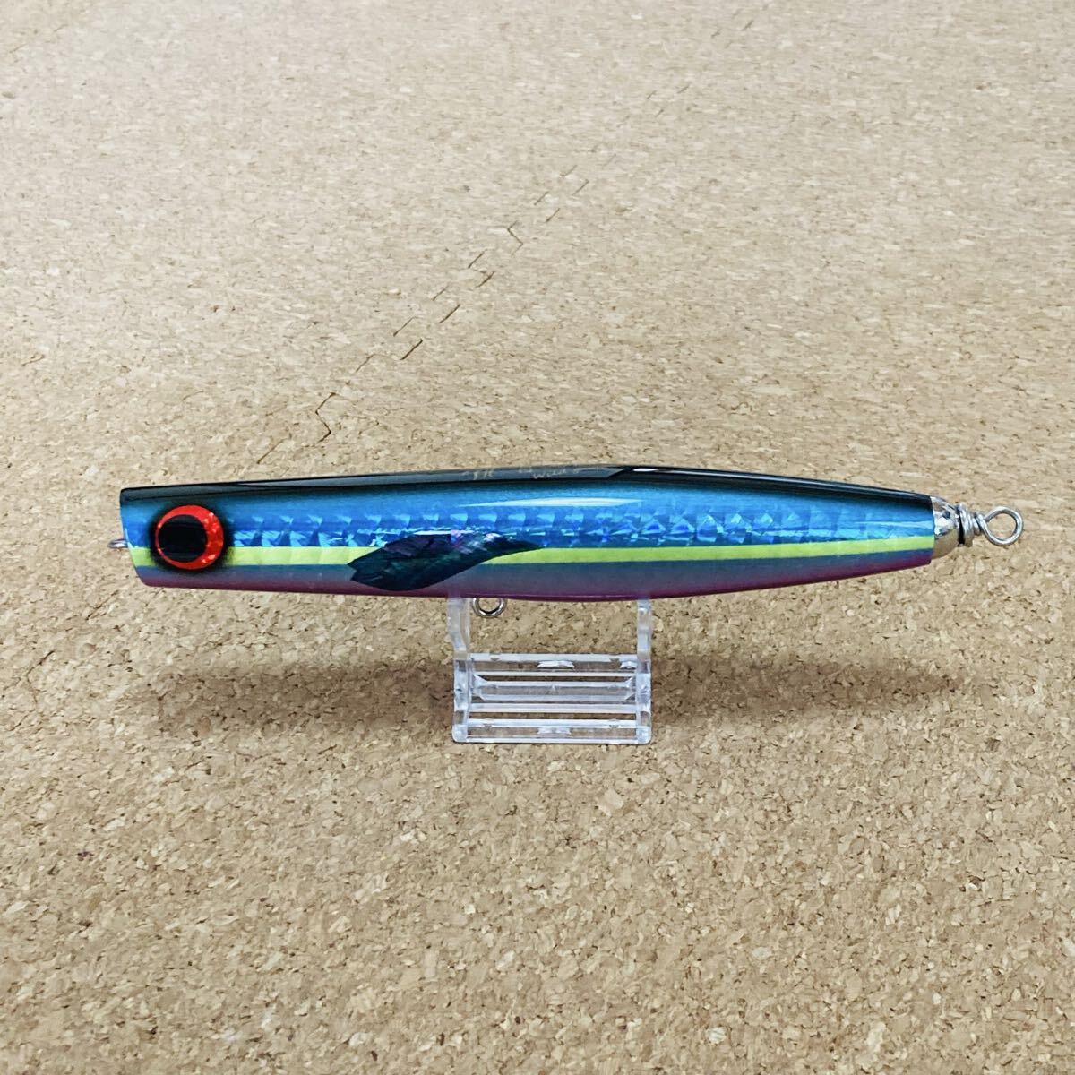 ワイルドギャンブラー 青鸞 セイラン 180-F 美品 キャスティング ルアー ポッパー マグロ ヒラマサ 拍卖