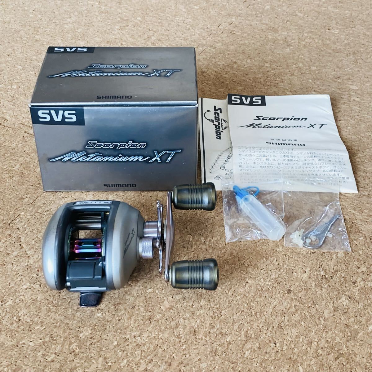 シマノ 97スコーピオン メタニウムXT RH322 右ハンドル ベイトリール Scorpion Metanium拍卖