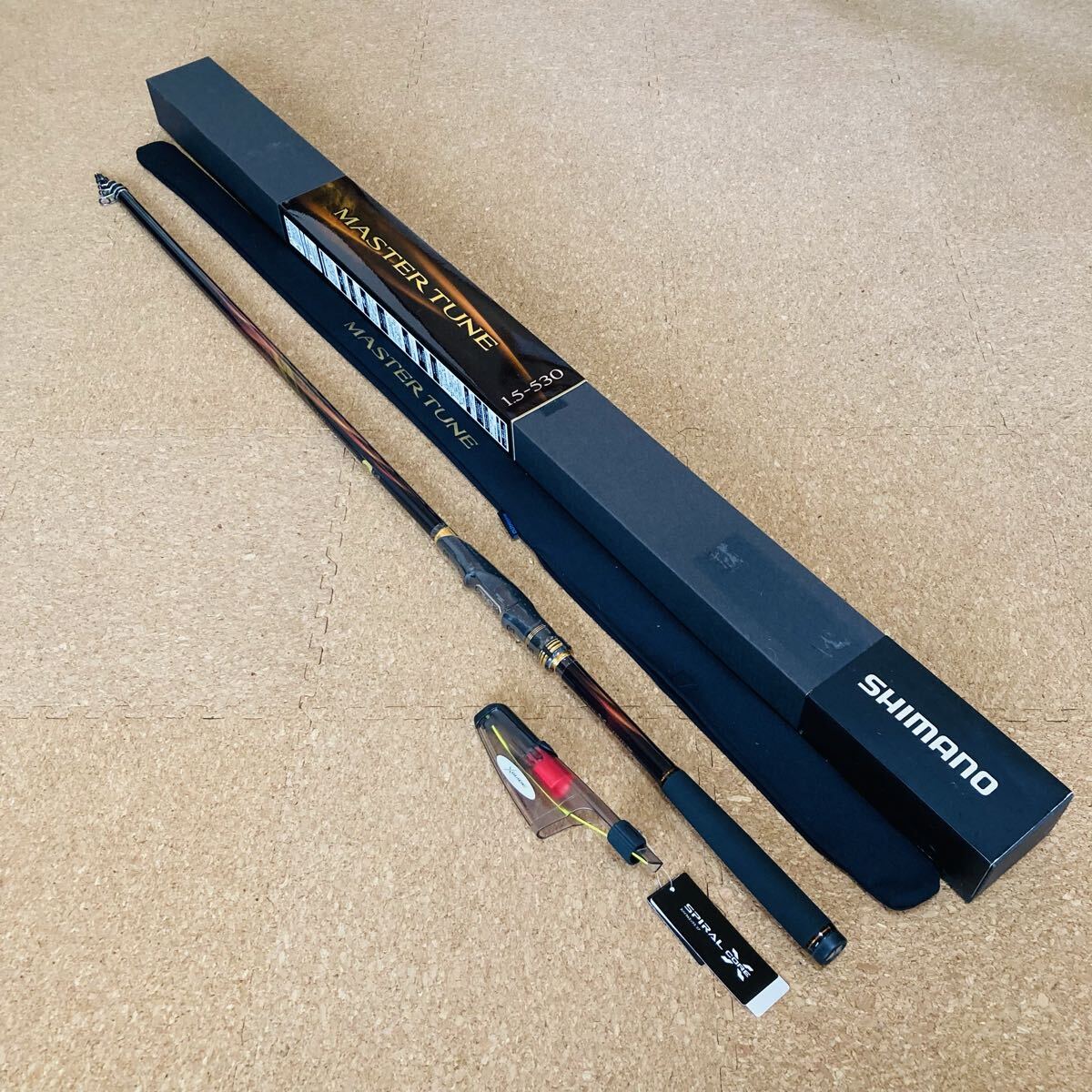 シマノ 23マスターチューン 1.5-530 No.251237 磯竿 フカセ釣り MASTER TUNE 未使用品拍卖