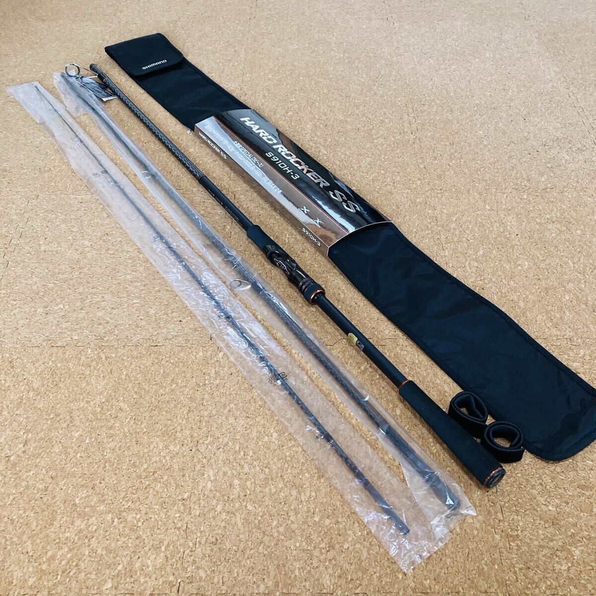 シマノ 22ハードロッカーSS S910H-3 No353214 3ピース スピニングモデル 未使用品拍卖