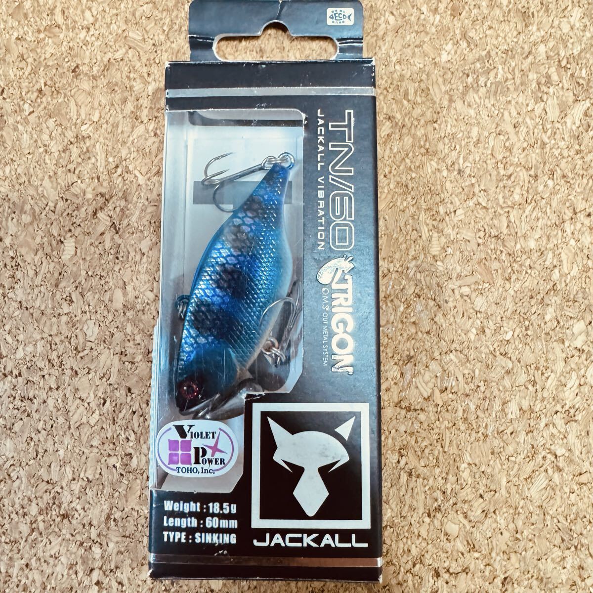 ジャッカル JACKALL TN/60 トリゴン TRIGON マルハタケイムラギル 未使用品 18.5g拍卖