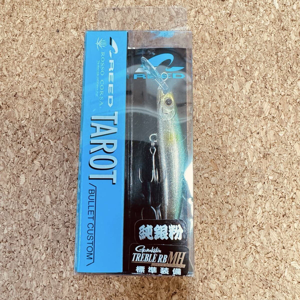 ザップ REED タロット TAROT 75S銀粉エメラルドアユ 未使用品 タロット ブレットカスタム 75㎜ 15g シンキング拍卖