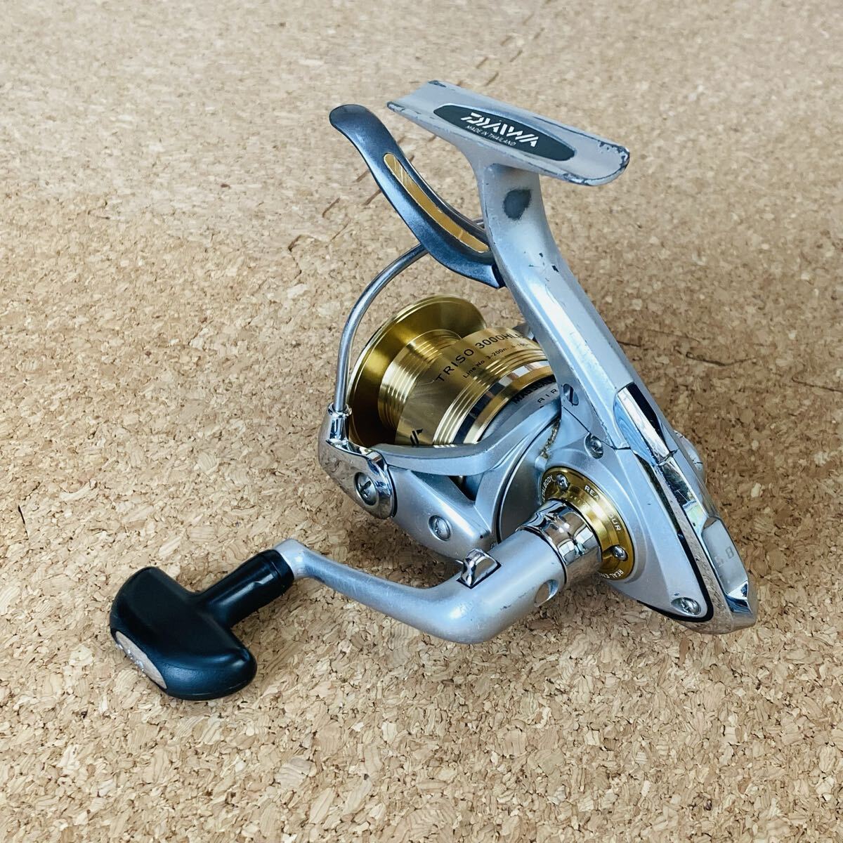ダイワ 13トライソ 3000H-LBD レバーブレーキリール TRISO拍卖