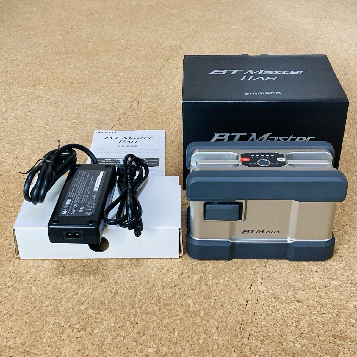 シマノ BTマスター 11AH 充電器付き 電動リール用バッテリー BT Master 超美品拍卖