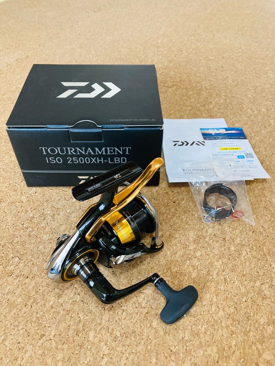 ダイワ 22トーナメントISO 2500XH-LBD レバーブレーキリール TOURNAMENT 磯拍卖