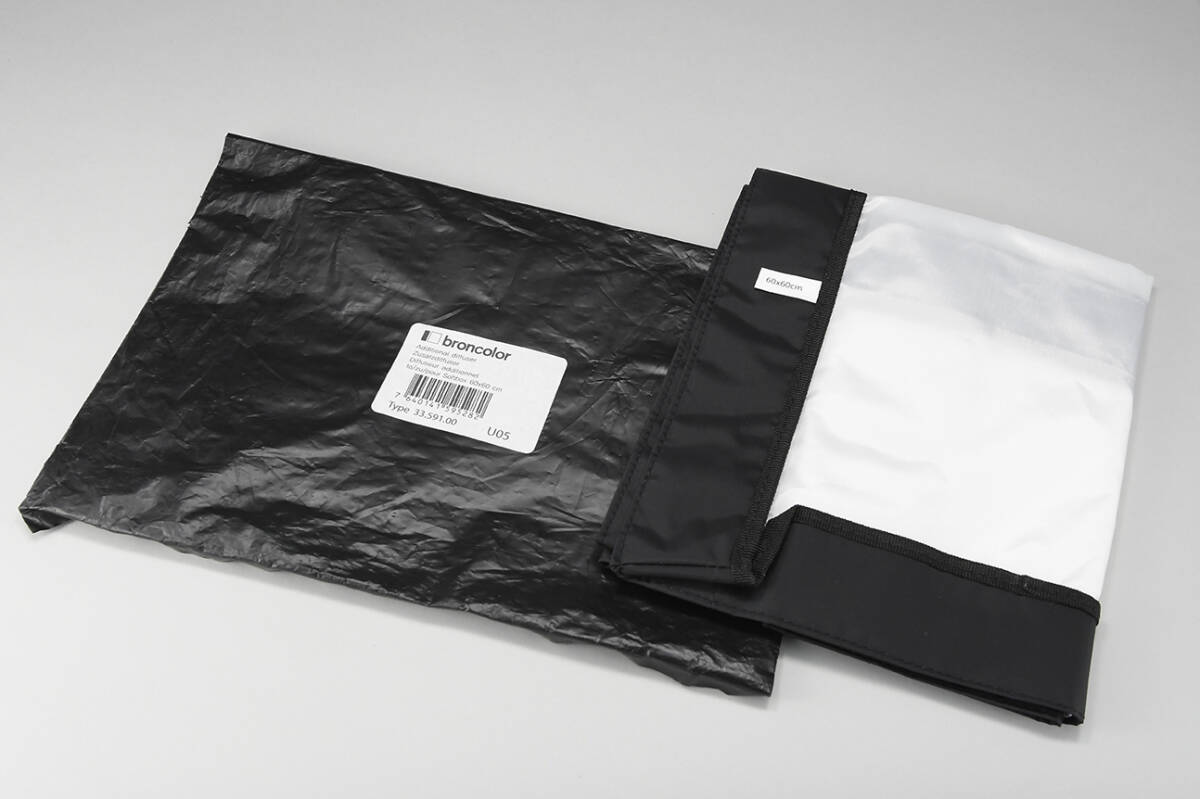 開封未使用品 broncolor ソフトボックス用補助ディフューザー 60×60cm用 ブロンカラー拍卖