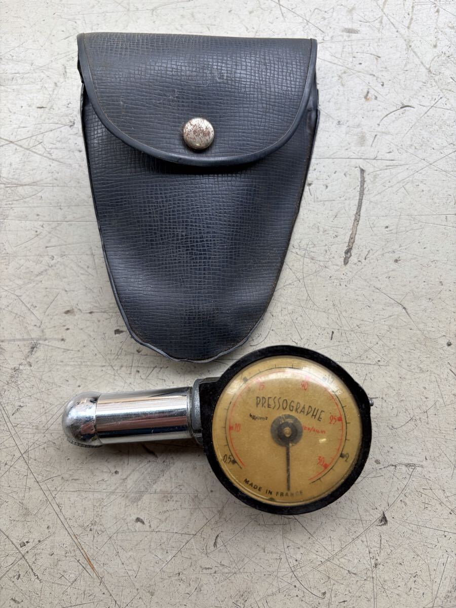 ビンテージ 空気圧計 フランス製 動作未確認拍卖