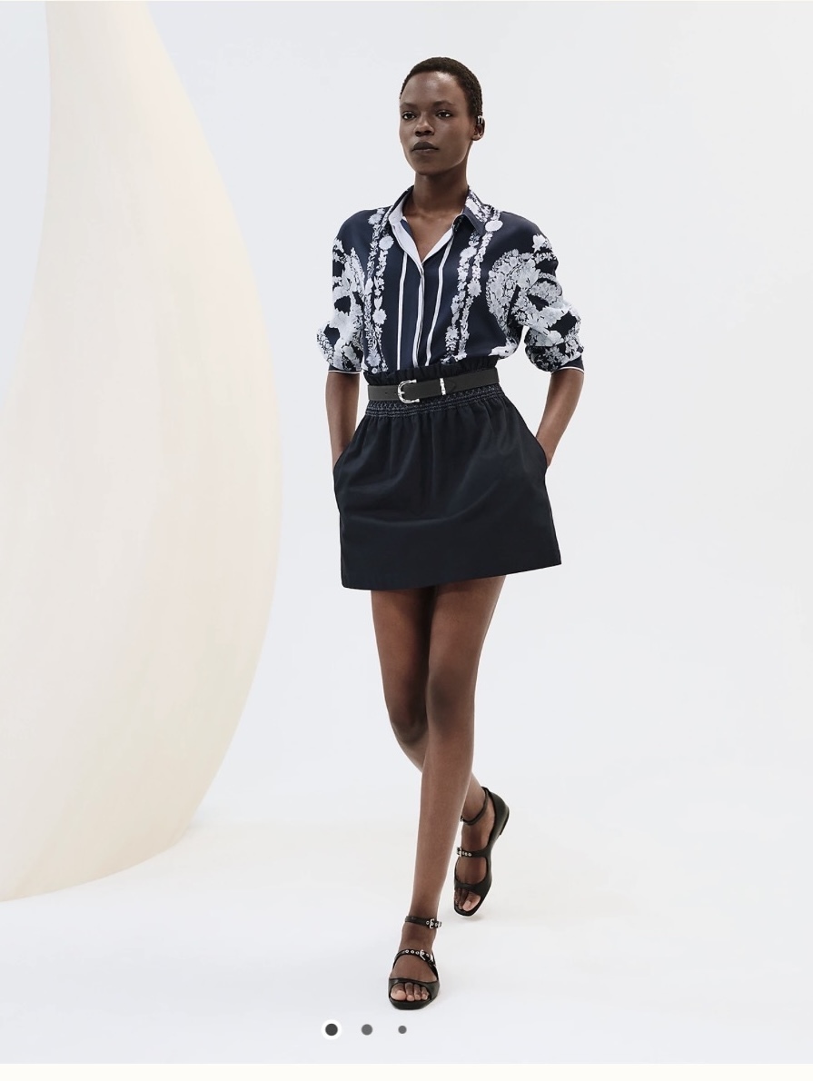 エルメス 2025 新作ハイウェストスカート 34拍卖