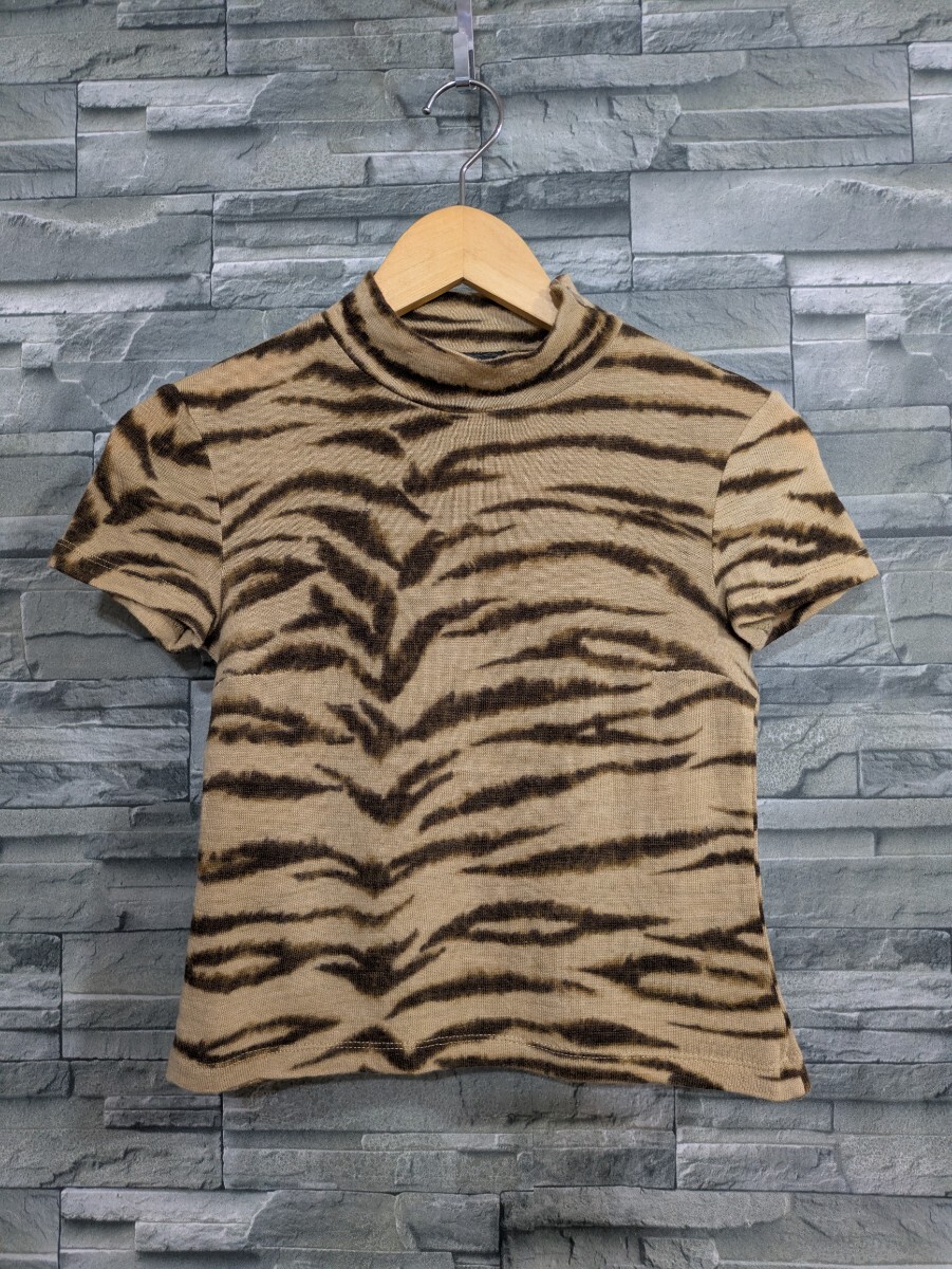 ★送料無料★D&G ドルチェ&ガッバーナ 半袖 ニット ハイネック トップス レディース サイズ 28 42 イタリア製拍卖