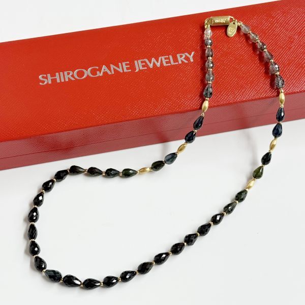 ◆ アンブローズ グロリア Ambrose GLORIA ネックレス 750 K18YG ゴールド 重量約17.1g 箱付き レディース アクセサリー SHIROGANE JEWELRY拍卖