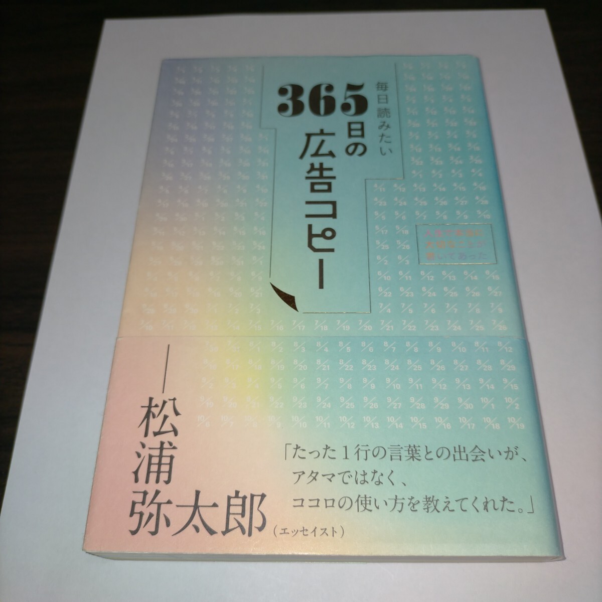 毎日読みたい365日の広告コピー WRITES PUBLISHING/編 保管b拍卖