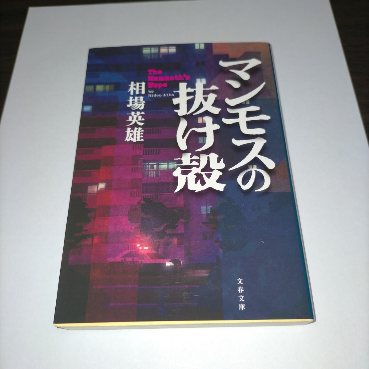 マンモスの抜け殻 (文春文庫 あ98-1) 相場英雄/著 保管b拍卖