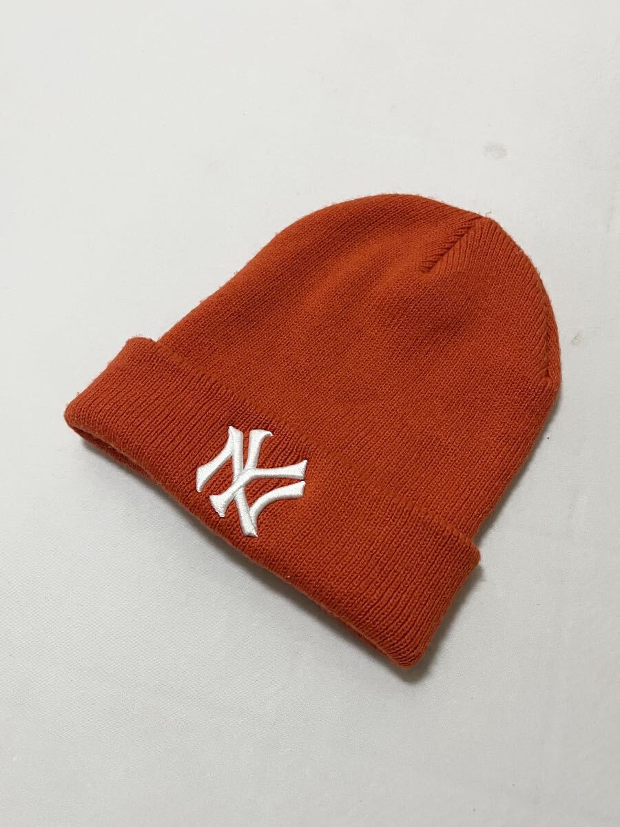 00s MLB ニューヨークヤンキース Cooperstown collection 刺繍ロゴデザイン ニット帽 ビーニー 拍卖