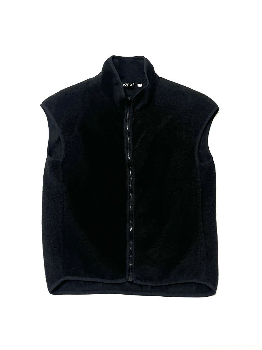 USA製 NINE POLATEC ポーラテック フリースベスト ブラック拍卖