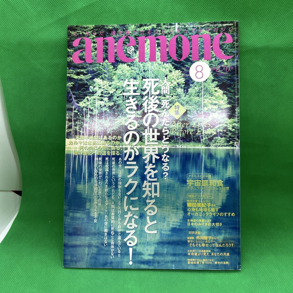 anemone(アネモネ)2005年8月号/飛鳥新社/死後の世界を知ると生きるのがラクになる!/M251015-16*16拍卖