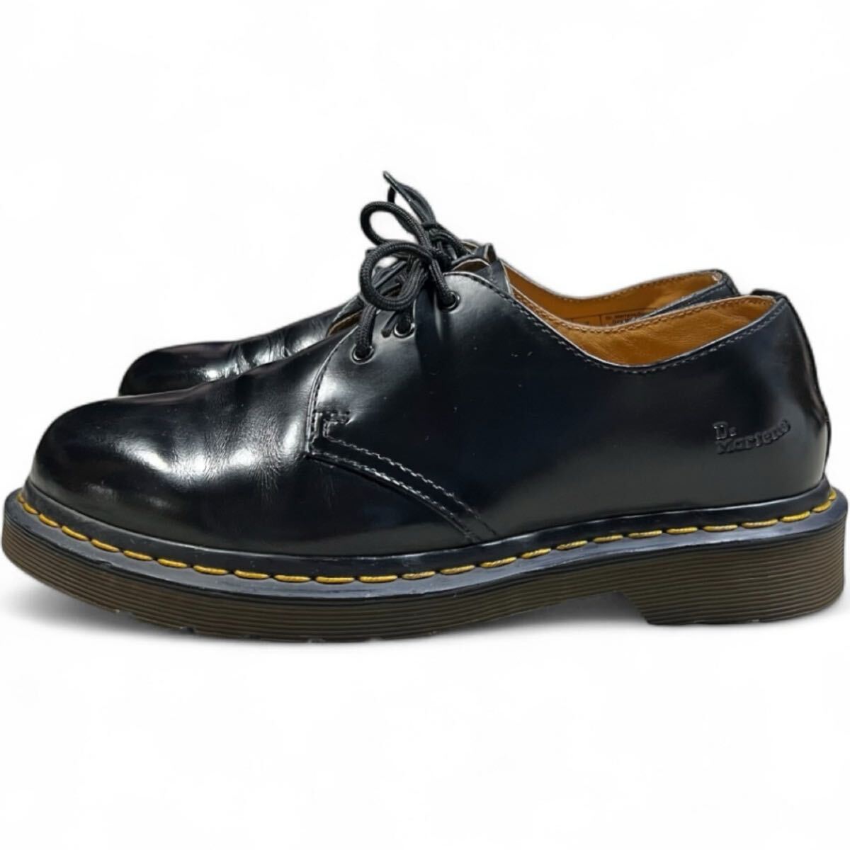 ドクターマーチン Dr.Martens 1461 3ホール シューズ 本革 ブーツ UK6 ブラック (24.5~ 25cm)拍卖