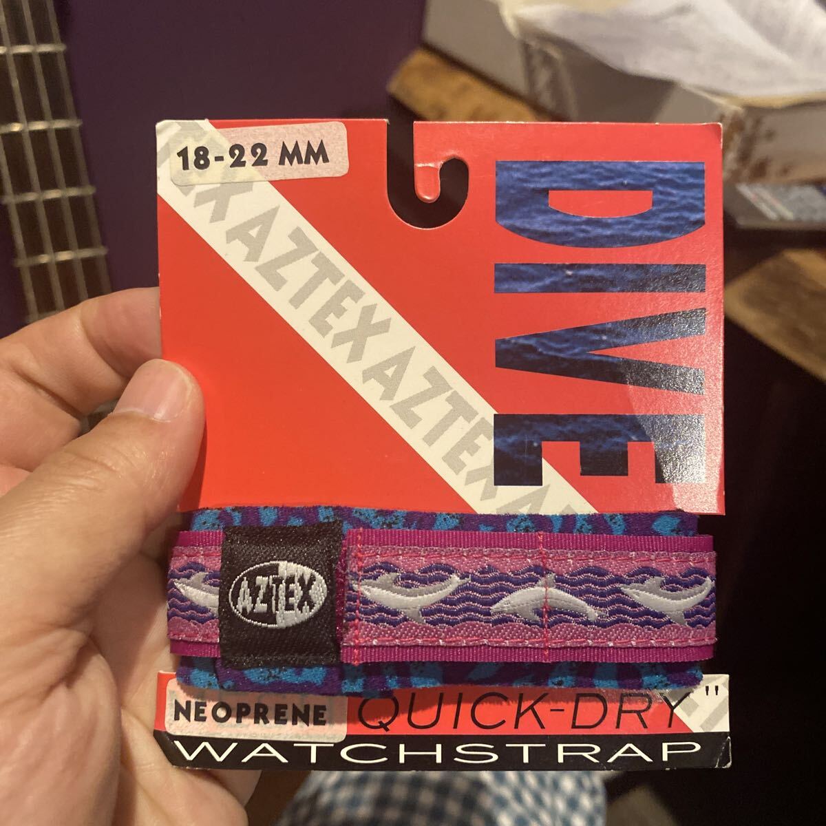 AZTEX 時計ベルト ダイビング 水中用18-22mm 2拍卖