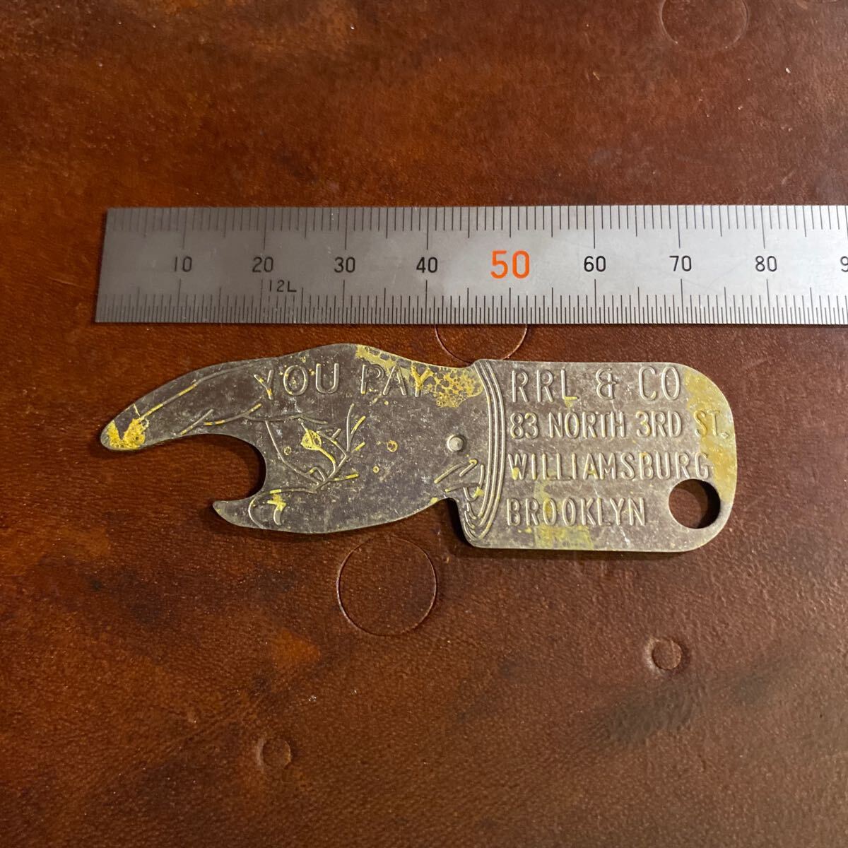 RRL 栓抜き キーホルダー ボトルオープナー拍卖