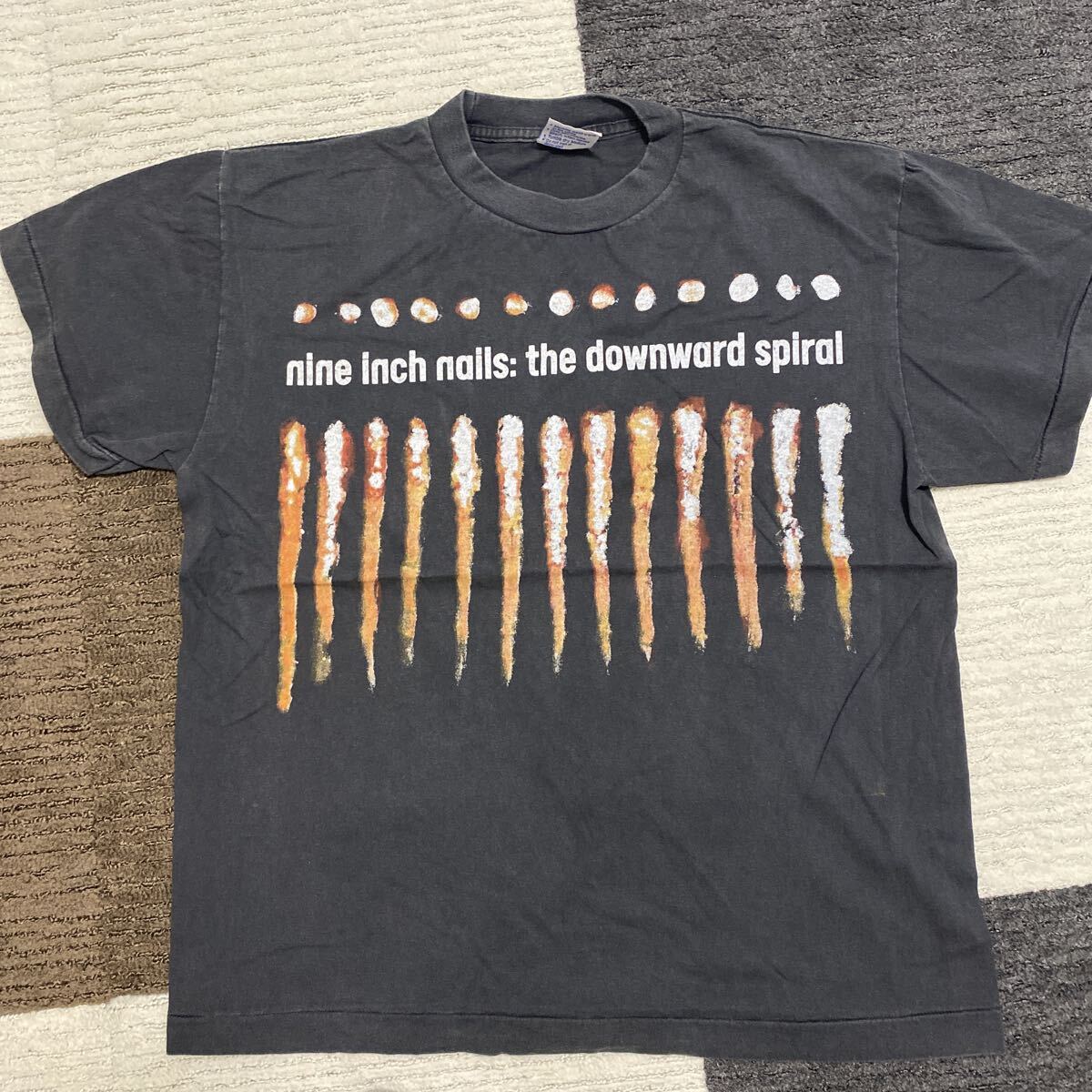 ナイン インチ ネイルズ Nine inch nails the downward spiral made in usa サイズL拍卖