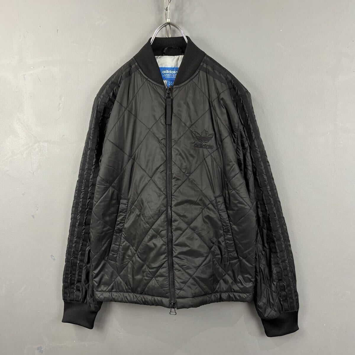 adidas originals Quilted SST Jacket アディダス キルティングジャケット キルテッドスーパースター 中綿 ブルゾン サイドライン AY9145拍卖