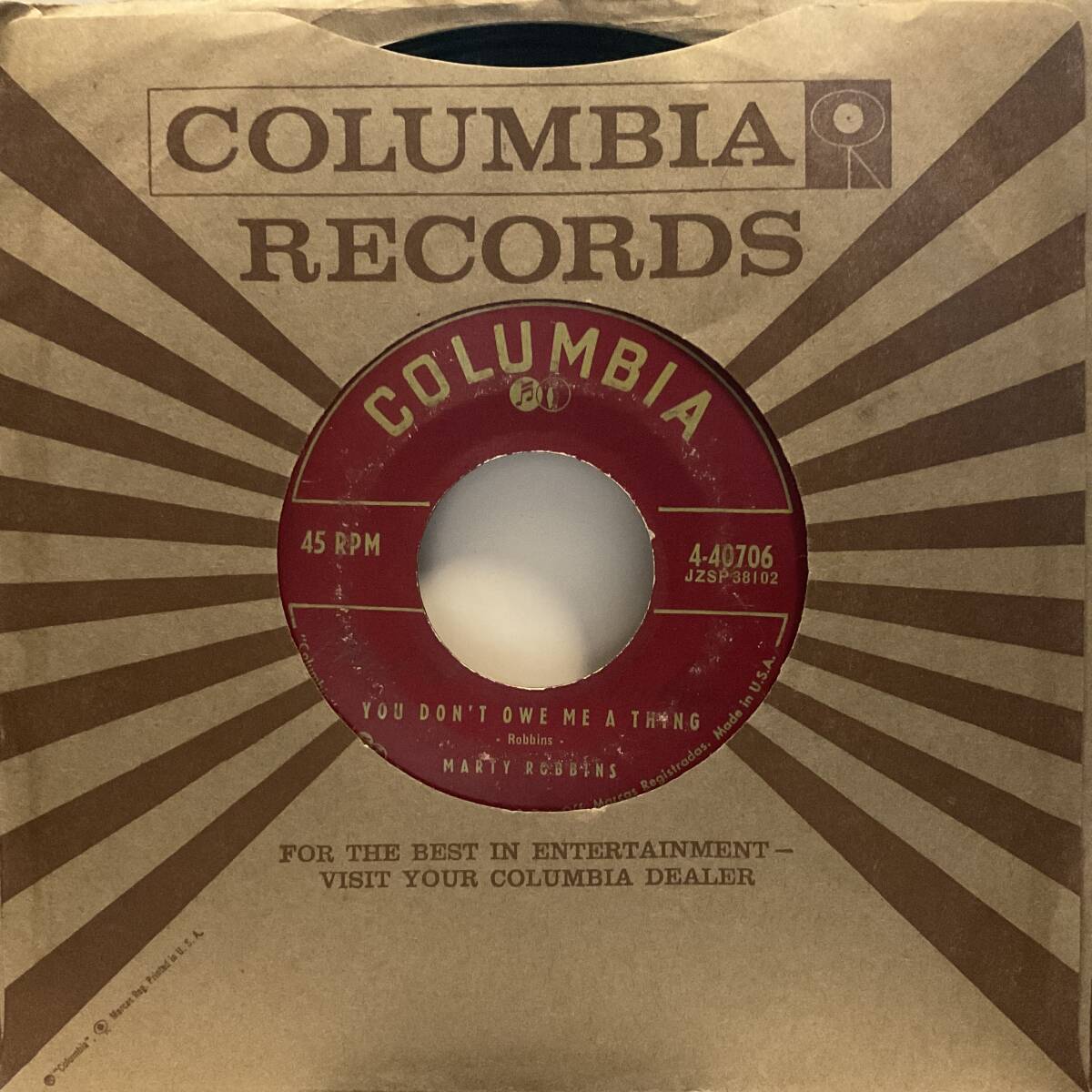 【EP 7インチ】Marty Robbins 50s60s 視聴 R&R R&B Rockabilly Doo-wop British Invasion Jazz Blues Country Soul pop Garage拍卖