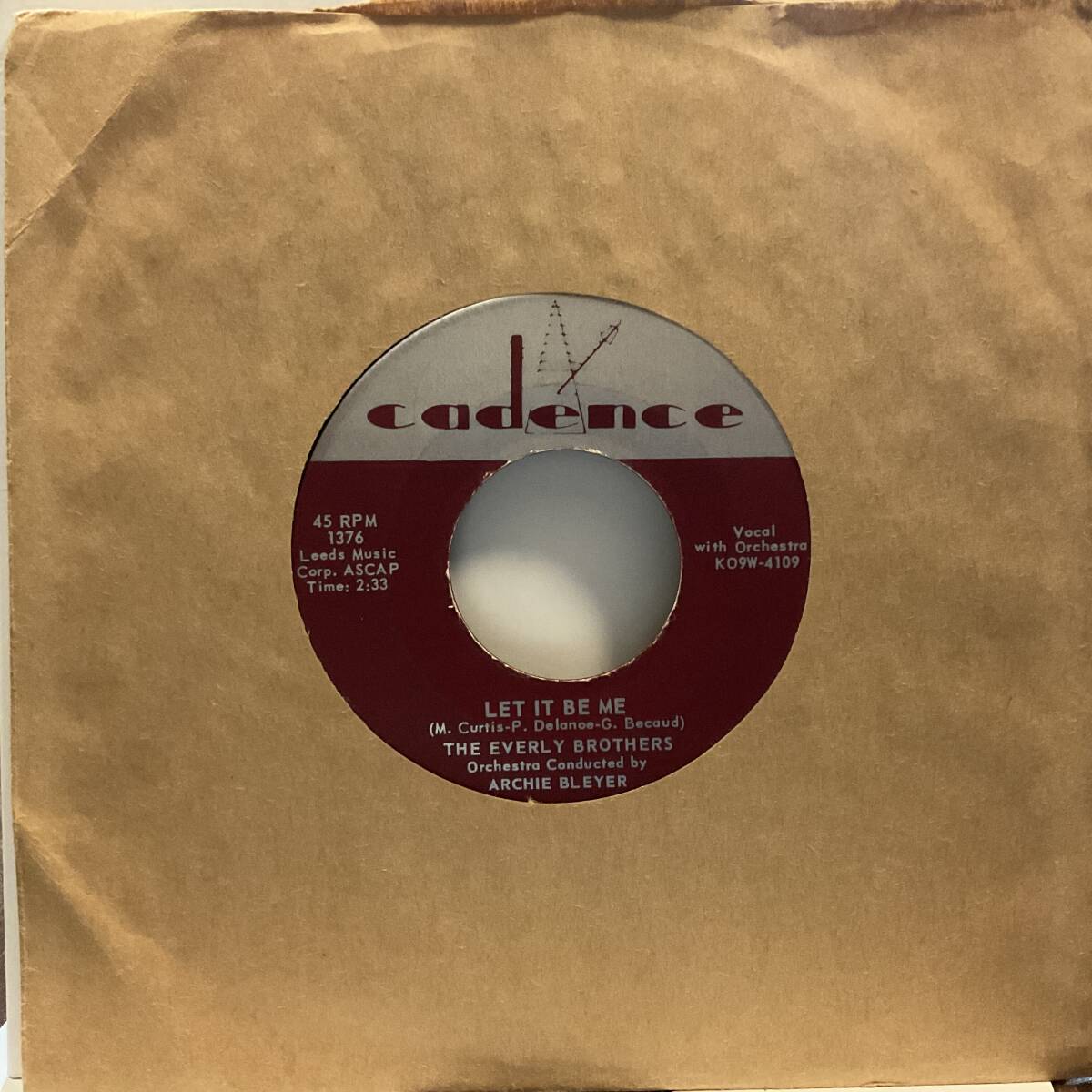 【EP 7インチ】The Everly Brothers 50s60s 視聴 R&R R&B Rockabilly Doo-wop British Invasion Jazz Blues Country Soul pop Garage拍卖