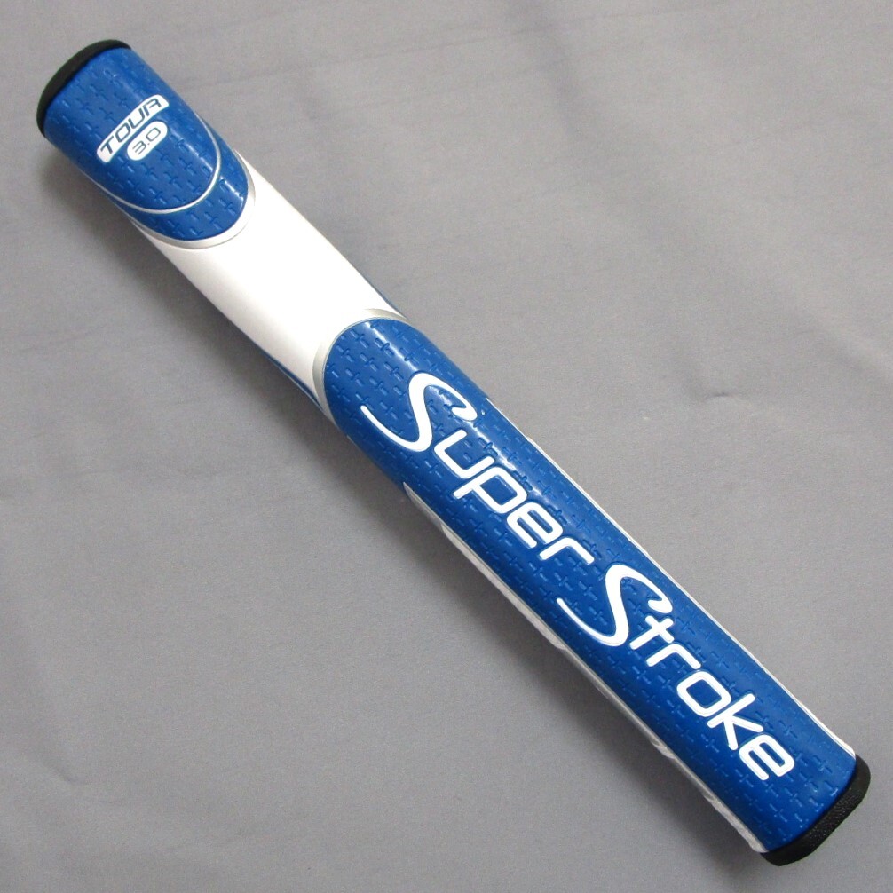 スーパーストローク ZENERGY TOUR 3.0 BL/WH GR-246(320)★送料無料 Super Stroke ゼナジー ツアー ブルー/ホワイト パターグリップ拍卖