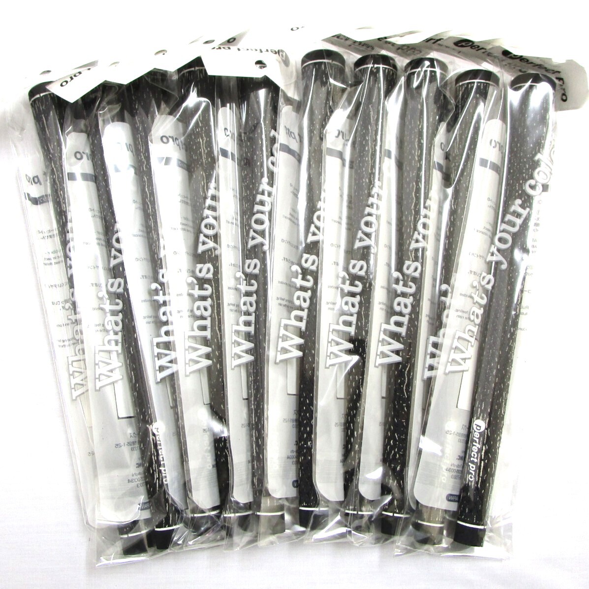 パーフェクトプロ X LINE CORD 60R ブラック 10本 バックラインなし perfect pro X ライン コード XLC-60R-BK ウッド・アイアン用拍卖