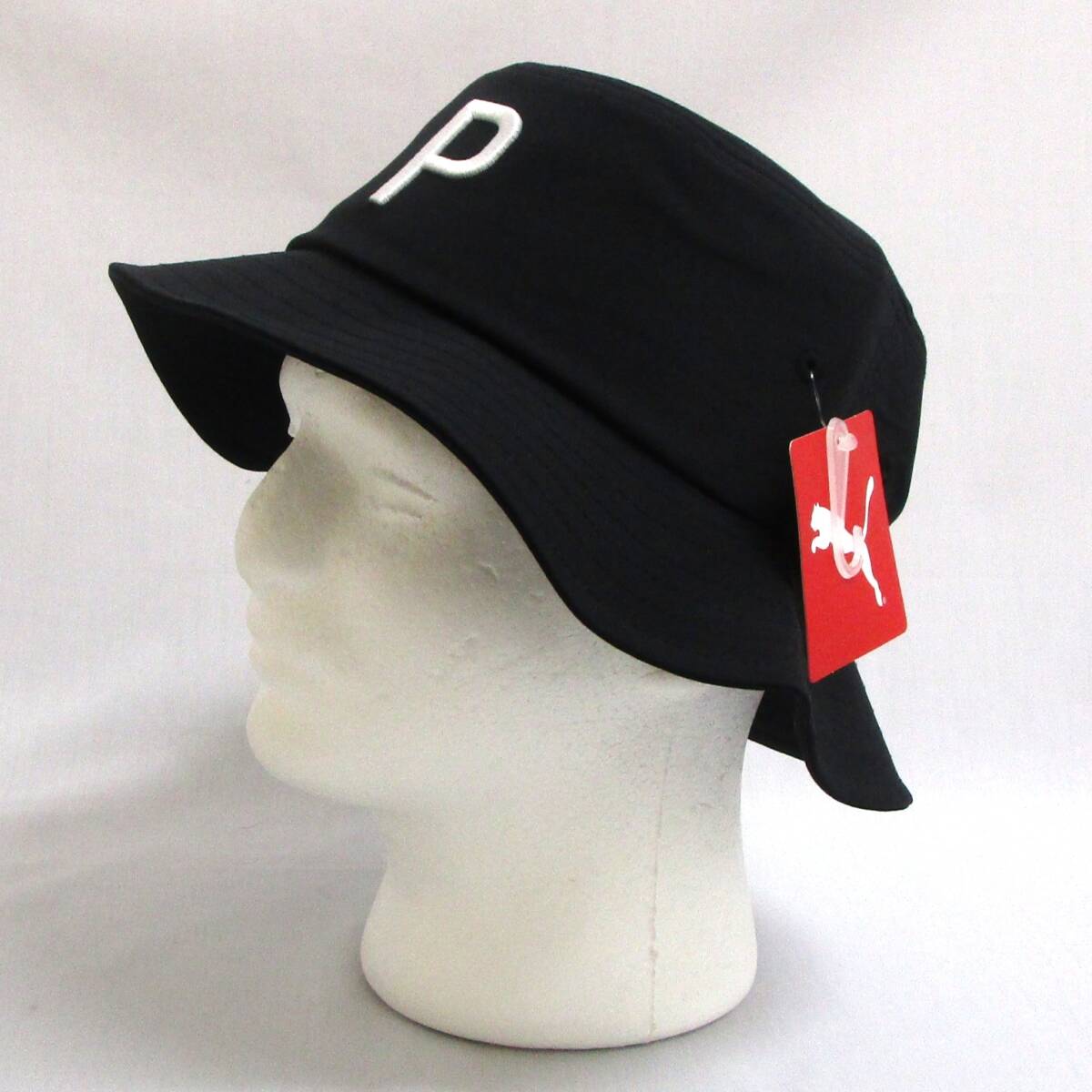 プーマ バケットハット 024732-01 ブラック L/XL メンズ ゴルフ P★送料無料 PUMA Bucket Hat シンプル 普段使いにも拍卖