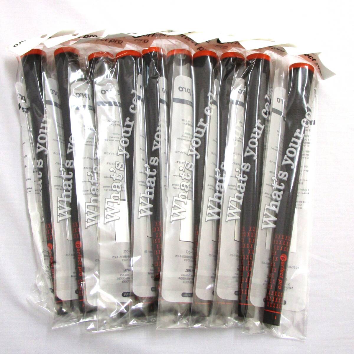 パーフェクトプロ X HOLD BLACK RUBBER 60R オレンジ 10本 バックラインなし perfect pro X ホールド ブラック ラバー XHBR-60R-OR拍卖