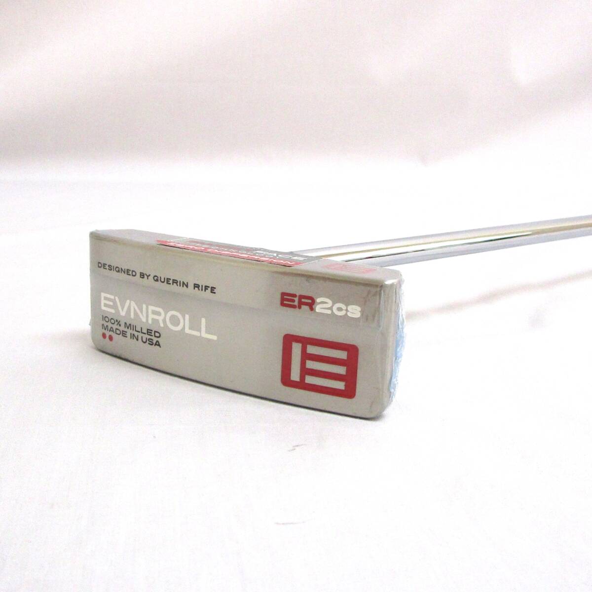 EVNROLL ER 2CS 34インチ US仕様 イーブンロール センターシャフト ワイドソール ブレード CNC削り出し 303 ステンレススチール シルバー拍卖