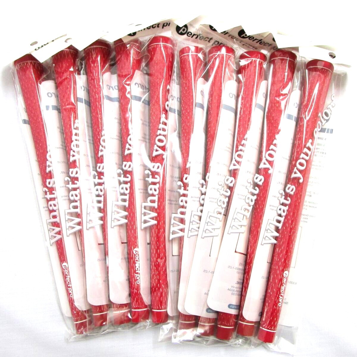 パーフェクトプロ X LINE CORD 60X レッド 10本 バックラインあり perfect pro X ライン コード XLC-60-RD ウッド・アイアン用拍卖