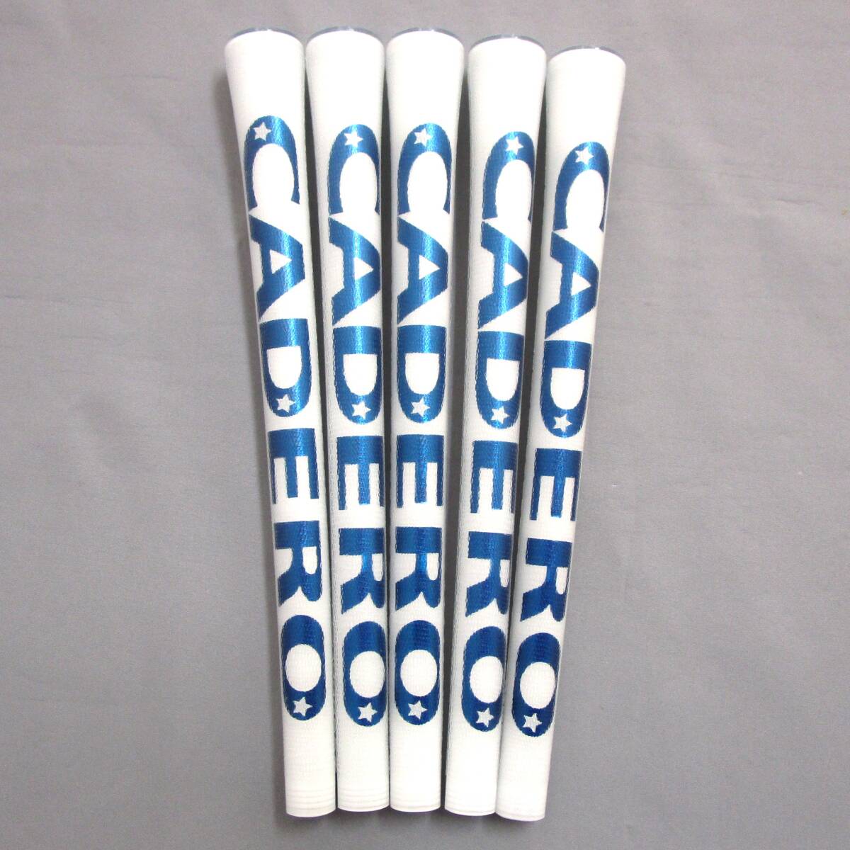 CADERO 2X2 PENTAGON Solo 60X ホワイトブルー 5本 カデロ ツーバイツー ペンタゴン ウッド アイアン 両面テープ装着 バックラインあり拍卖