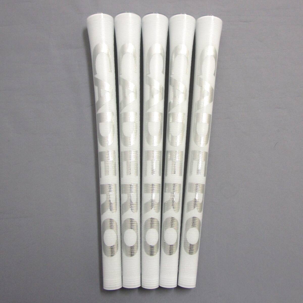 CADERO 2X2 PENTAGON Solo 60R ホワイトシルバー 5本 カデロ ツーバイツー ペンタゴン ウッド アイアン 両面テープ装着 バックラインなし拍卖