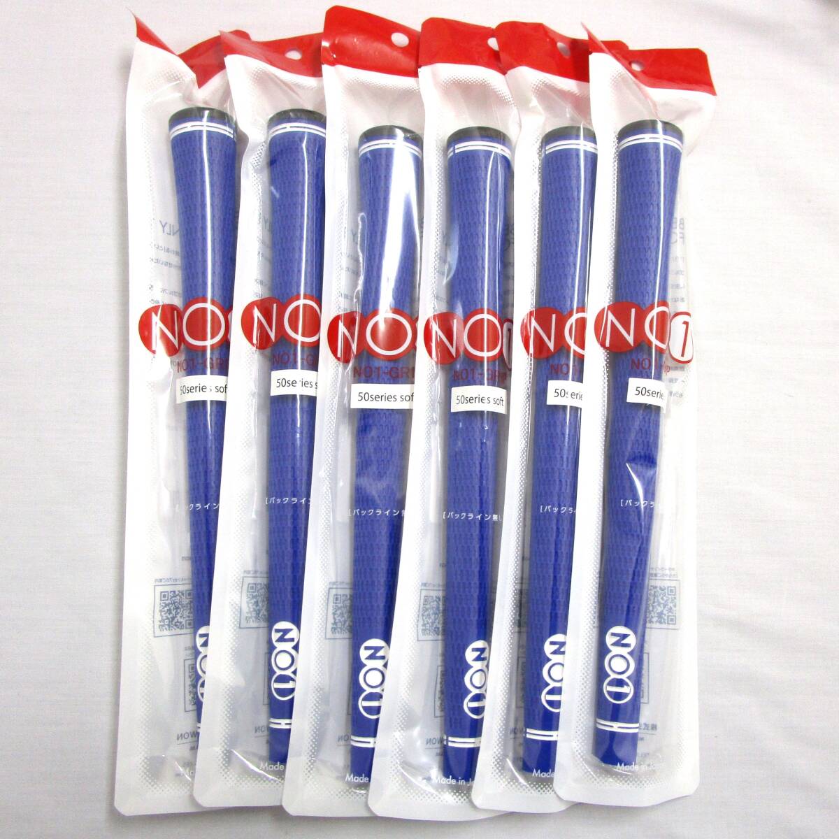 ナウオン No1 50series soft コバルトブルー 6本 バックラインなし 日本正規品 NOWON ナンバー1 50g 太め 柔らかめ ウッド・アイアン拍卖