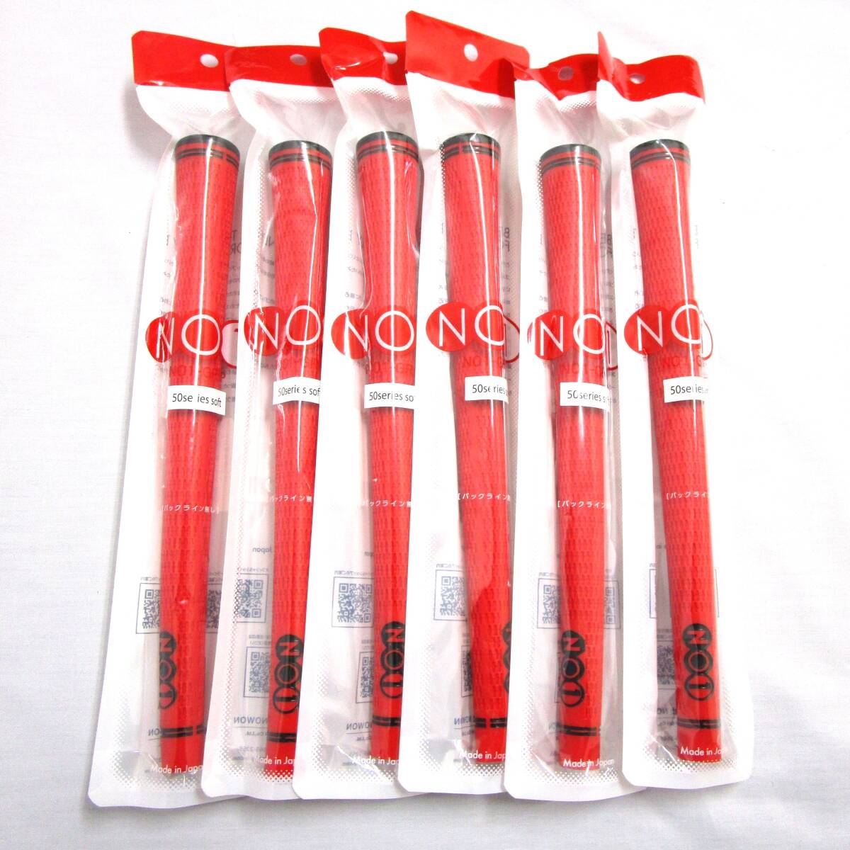 ナウオン No1 50series soft レッド 6本 バックラインなし 日本正規品 NOWON ナンバー1 50g 太め 柔らかめ ウッド・アイアン.拍卖