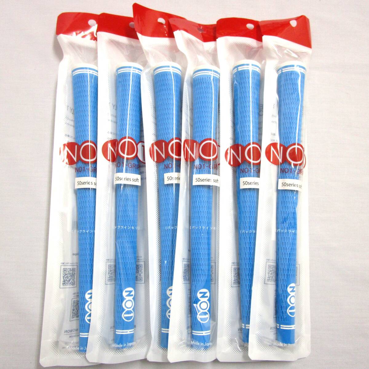 ナウオン No1 50series soft ブルー 6本 バックラインあり 日本正規品 NOWON ナンバー1 50g 太め 柔らかめ ウッド・アイアン拍卖