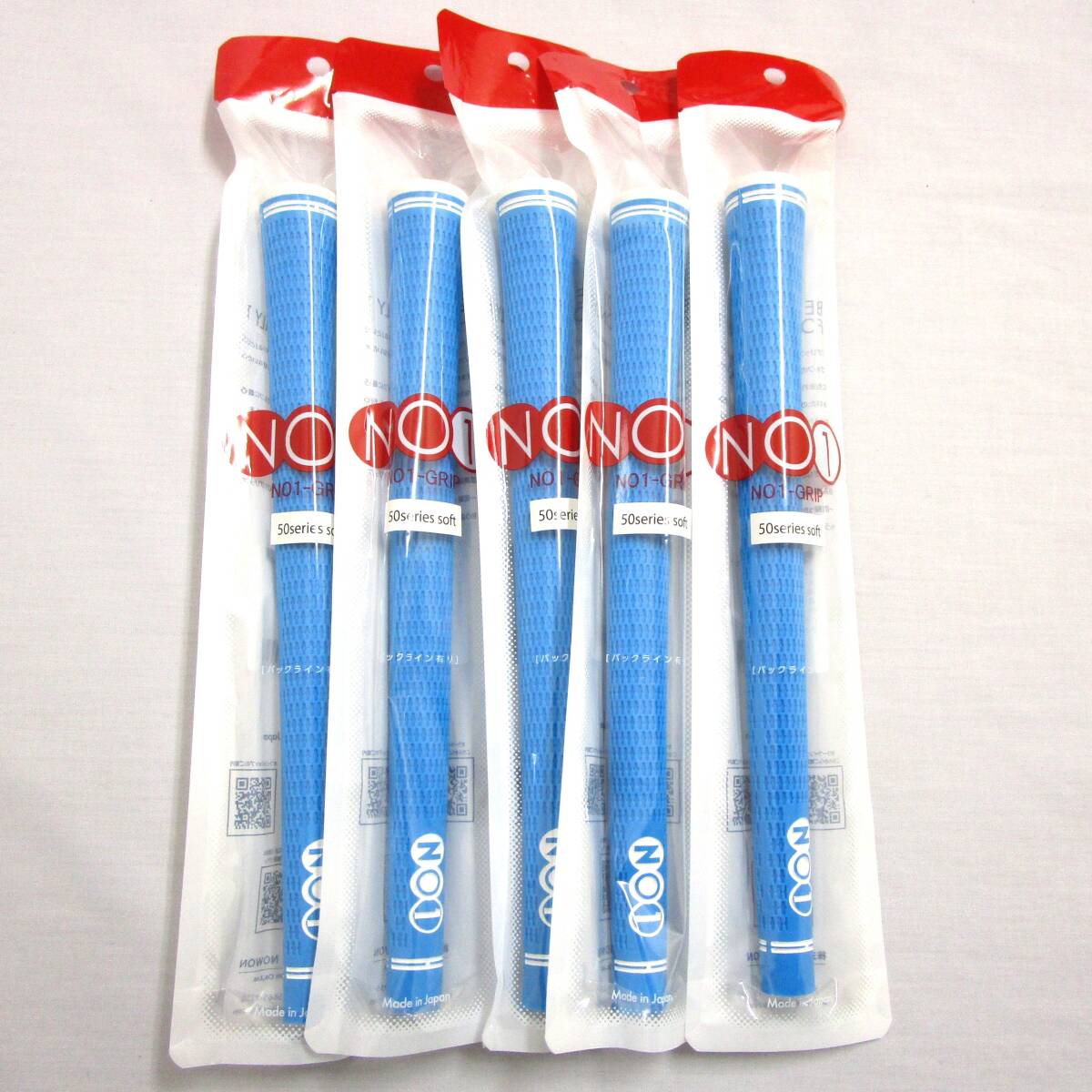 ナウオン No1 50series soft ブルー 5本 バックラインあり 日本正規品 NOWON ナンバー1 50g 太め 柔らかめ ウッド・アイアン拍卖