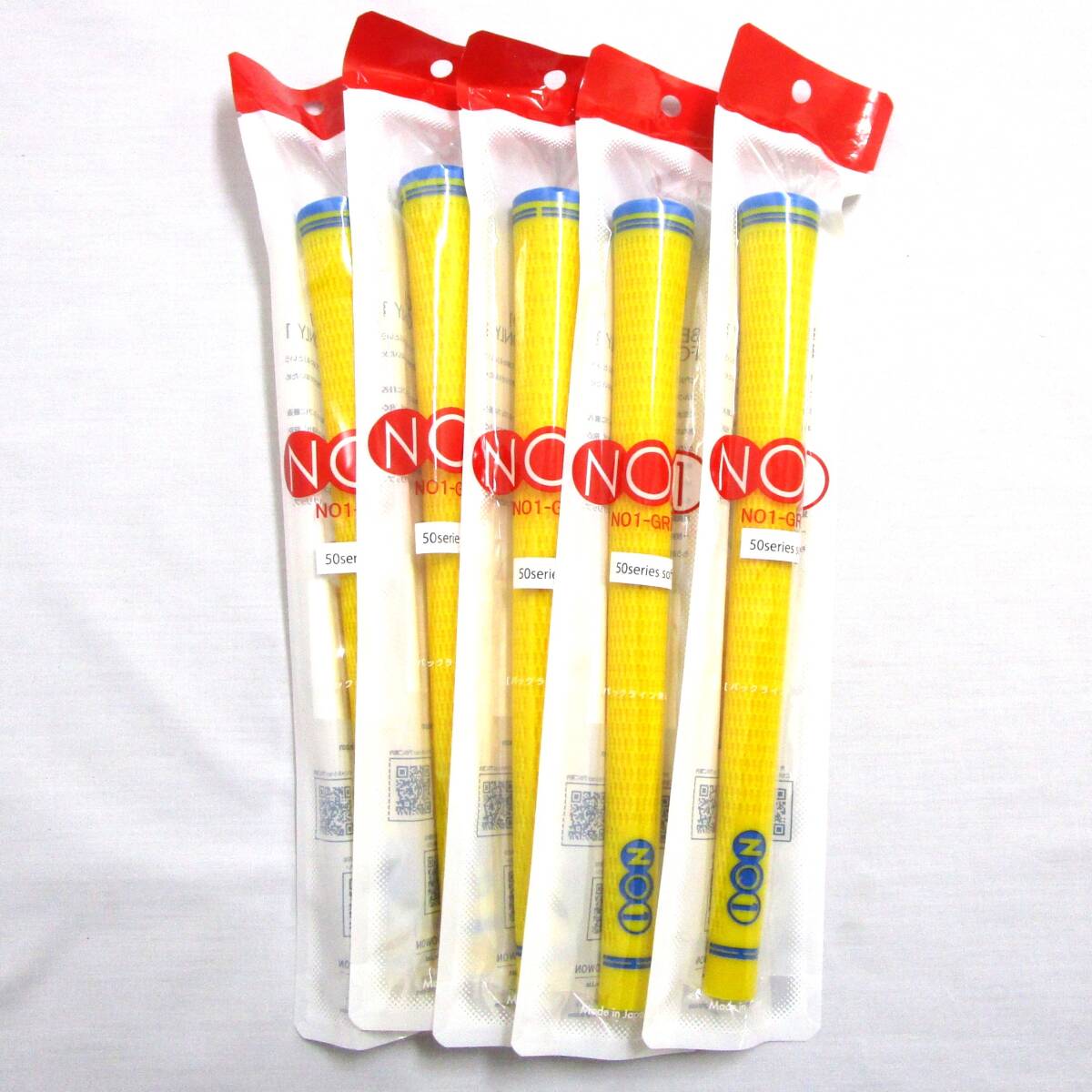 ナウオン No1 50series soft イエロー 5本 バックラインなし 日本正規品 NOWON ナンバー1 50g 太め 柔らかめ ウッド・アイアン拍卖