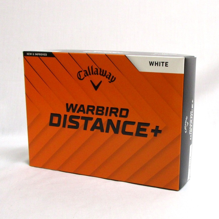 Callaway WARBIRD DISTANCE+ ホワイト 1箱 12球 2025年 日本正規品 キャロウェイ ウォーバード ディスタンス プラス 2ピース 拍卖