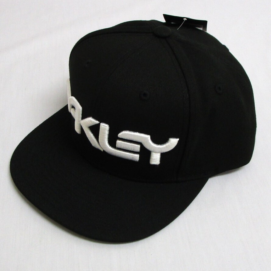 オークリー キャップ FOS901496-02E ブラックアウト Mark III★2024年モデル 送料無料 OAKLEY マーク 3 平つば blackout フラットビル拍卖