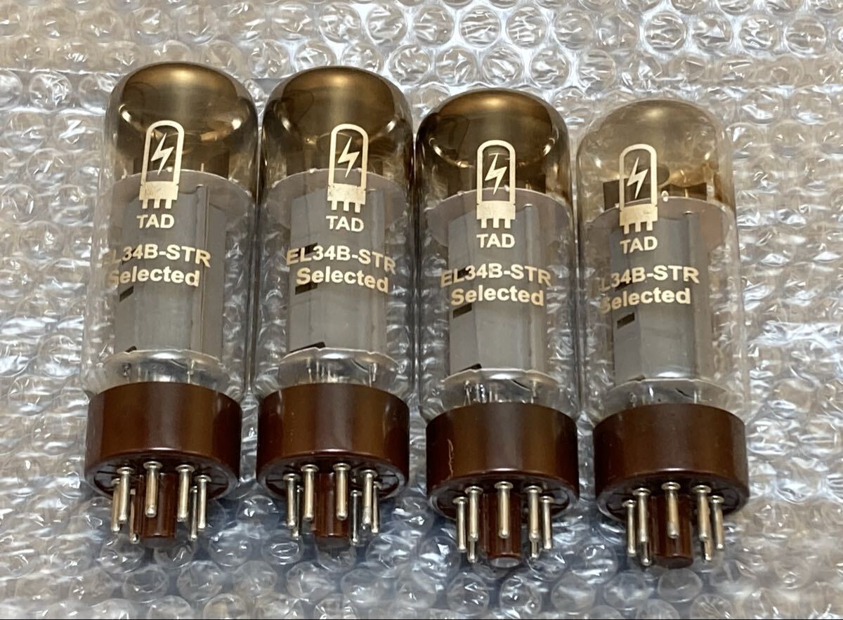 TAD EL34B STR チューブアンプドクター EL34 真空管 4本セット拍卖