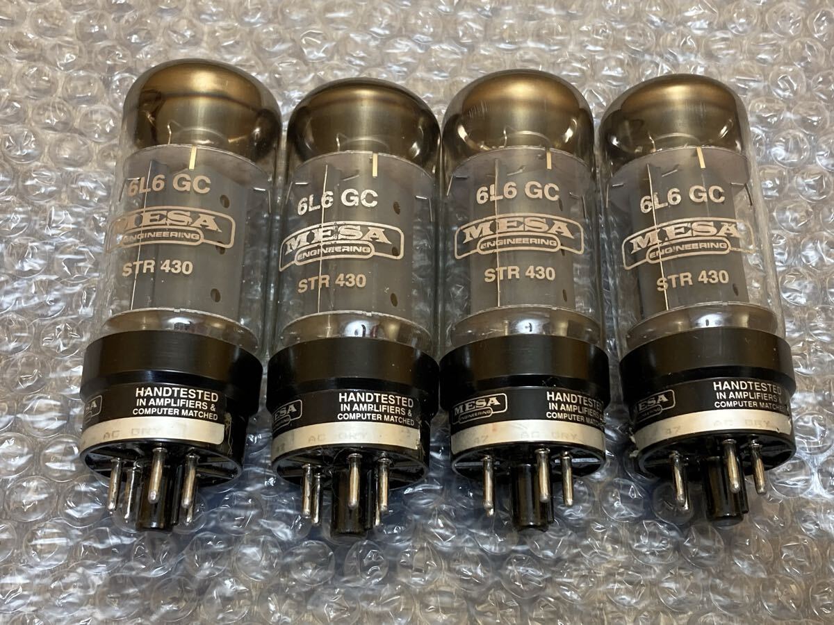 Mesa Boogie 真空管 6L6GC STR430 4本セット拍卖
