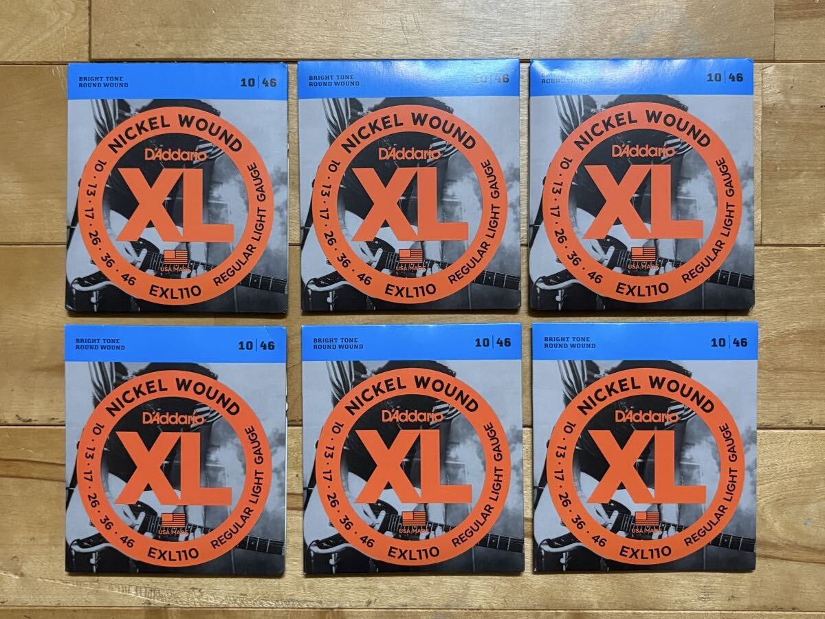 D'Addario EXL110 (10〜46) 6セット拍卖