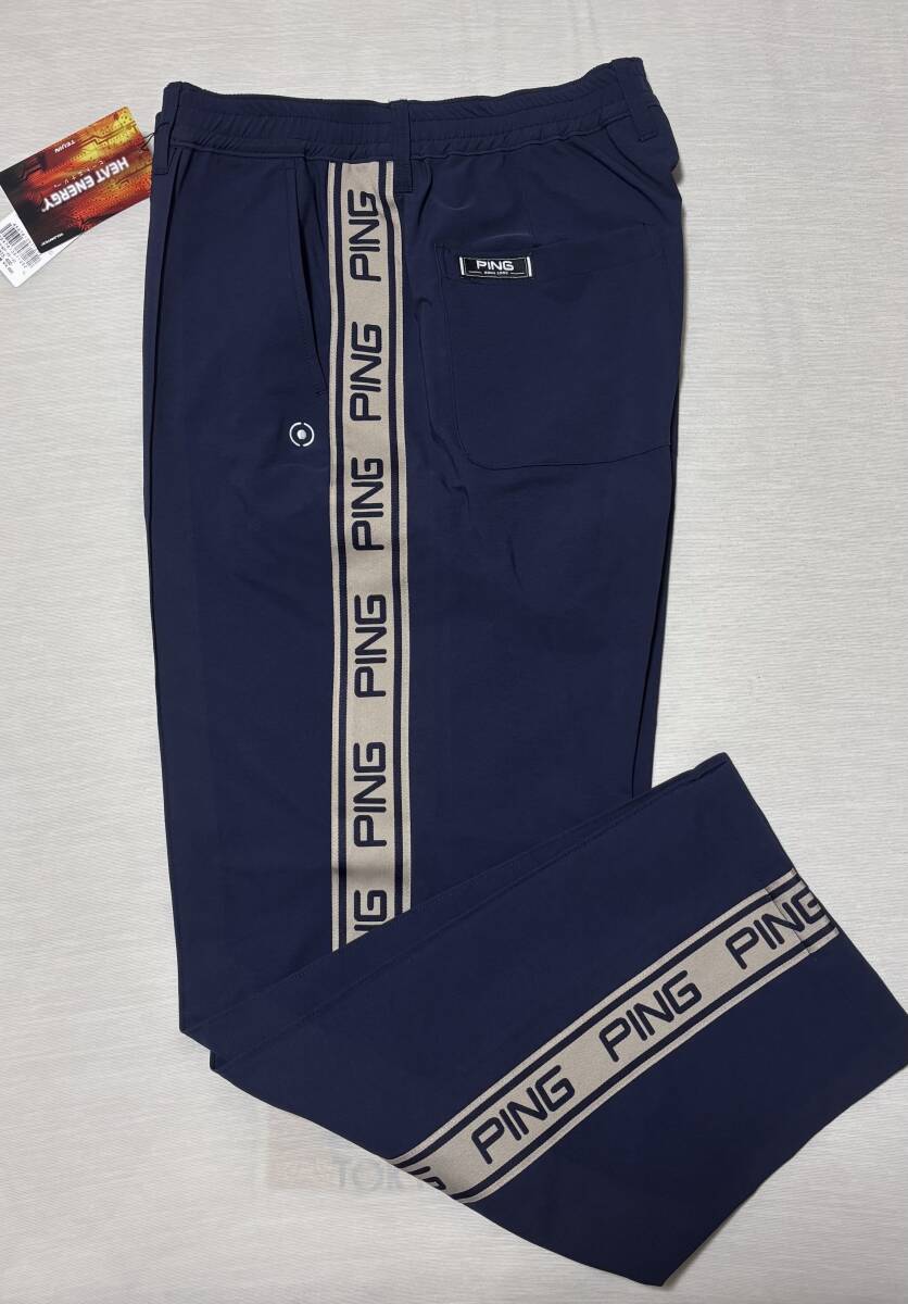 送料込★15400円★ピン PING 保温 ワイドテーパードパンツ★LL拍卖