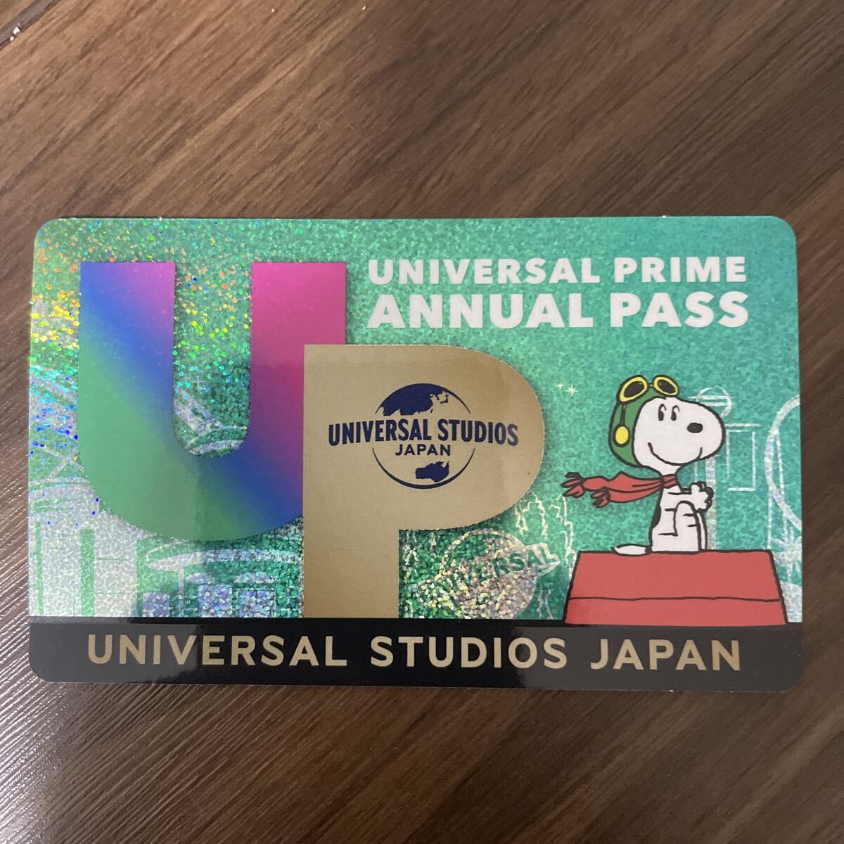 送料無料☆ユニバ 年パス限定 ステッカー スヌーピー 年間パスポート USJ 非売品拍卖